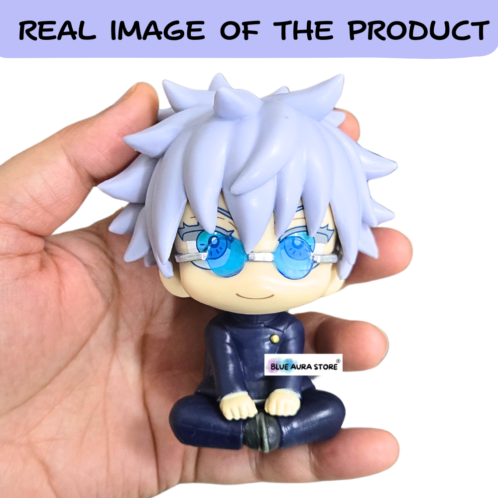 Anime Gojo Action Figure Height -10cm | Gojo Glare Moving Head