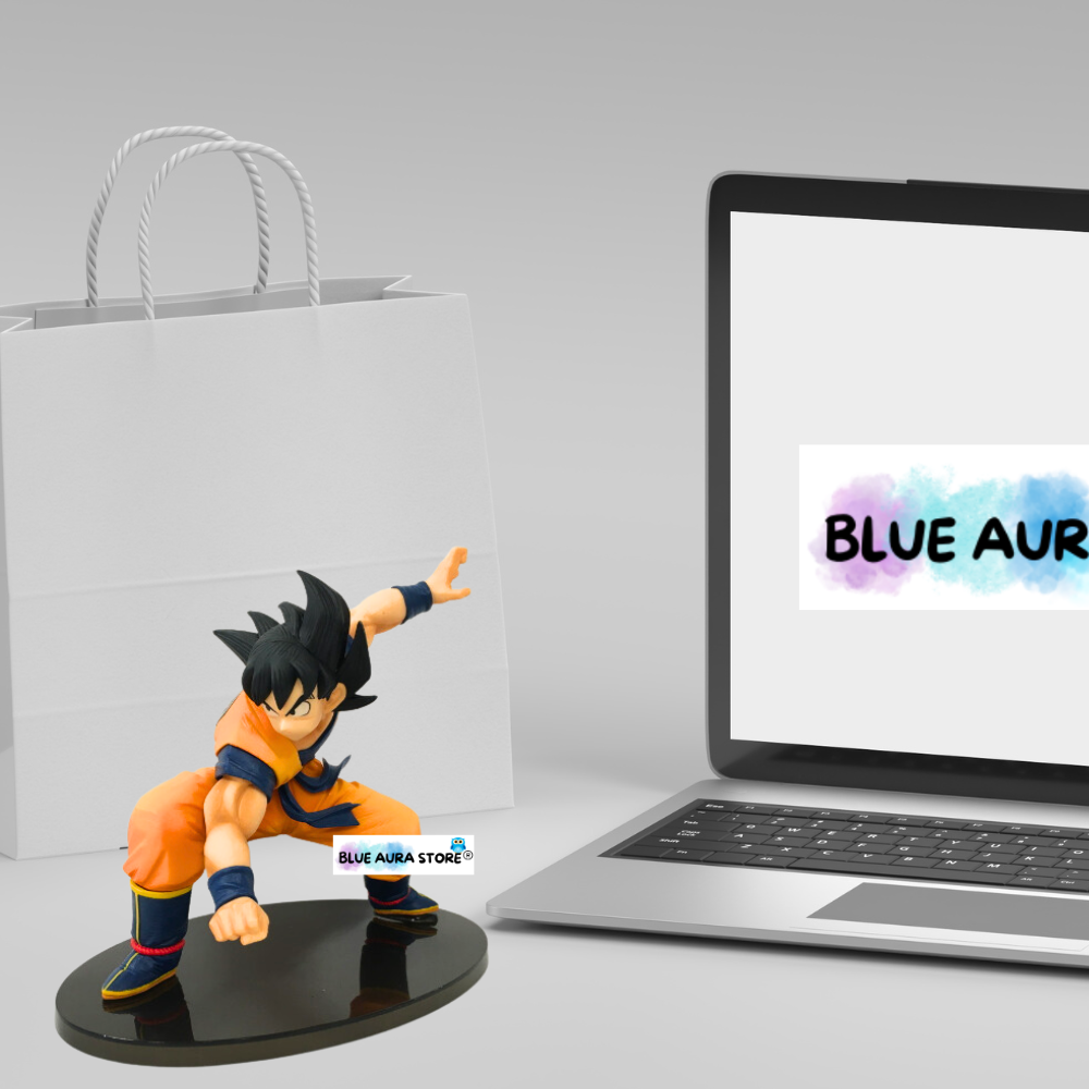 Anime Action Figure Height- 13 CM | Goku Squat