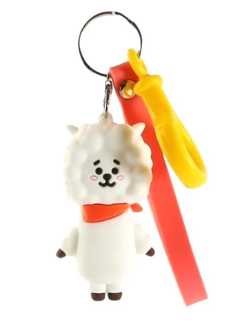 RJ Keychain BT21 with Hook & Strap | RJ With Hook)