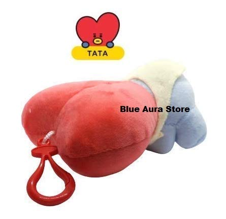 Tata BT21 Plush Toy Height -12 cm with Key Hook Tata plushie | Tata Small