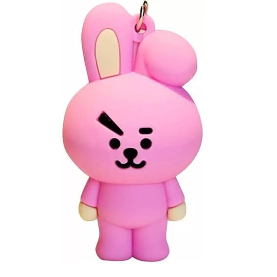 BT21 Cooky Keychain with Hook & Strap | Cooky With Hook