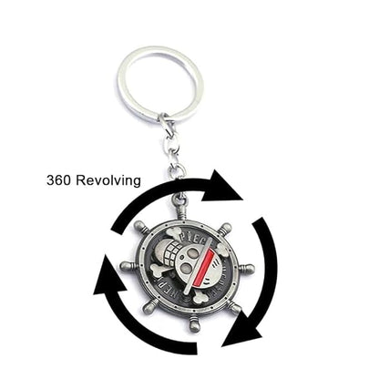 Anime Spinner Keychain Collectible | Luff Pirate Spinner