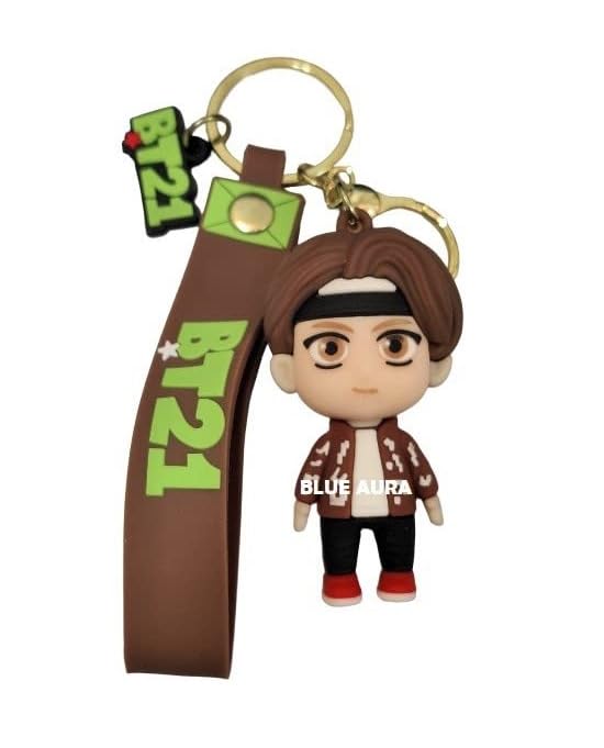 BTS Teahyung V Keychain with Hook & Strap| V Keychain