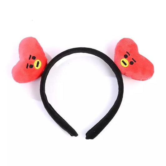 BT21 Tata Cotton Fabric Hairband for Girls BTS Hair Band Accessories | Tata