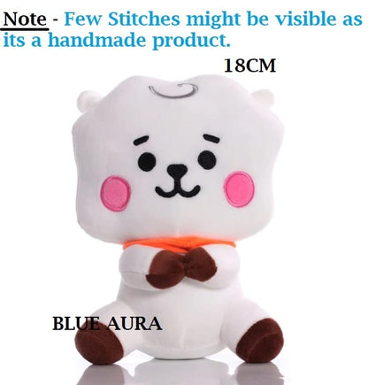 BTS BT21 Plushies Toy RJ 19CM Big Size Soft Toy | RJ 19cm Plush