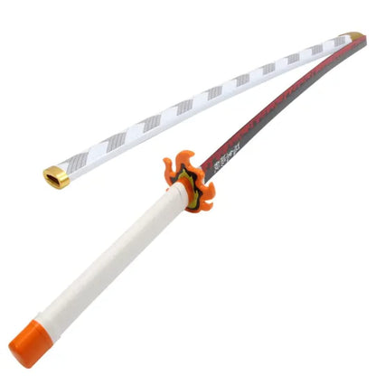 Devil Slayer Anime Wooden Katana Sword Toy Cosplay Length - 104cm | Ren-gk Katana