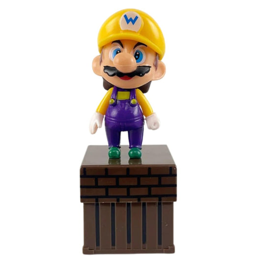 Mario Action Figure Height - 13.5cm Mario Toys | Mario Yellow Purple Brown Box