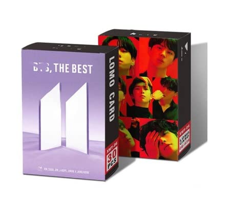 BTS Lomo Cards Photocard Merchandise - Gift Collection, Wall Decor, Birthday Decoration | BTS The Best Purple