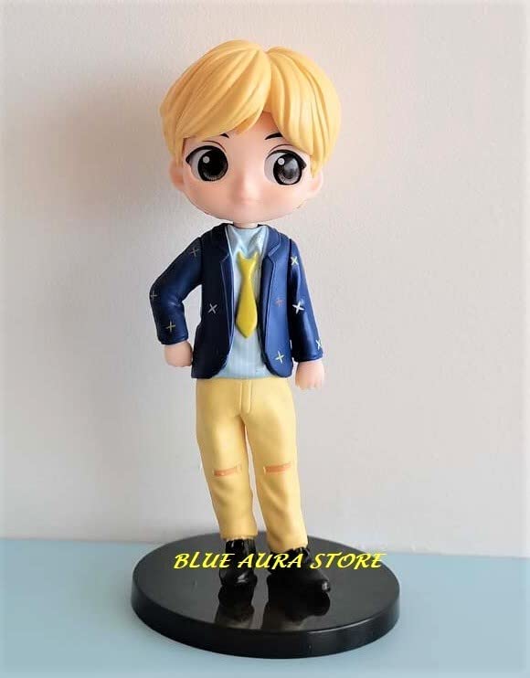 BTS Jin Figure Idol Toy Doll Statue Merchandise for BTS Army Height -15.5 cm- Idol Jin