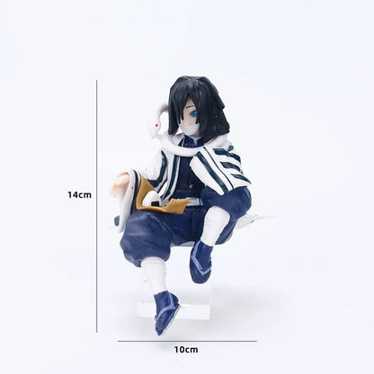 Devil Slayer Action Figure Height- 15.5cm | White Blue