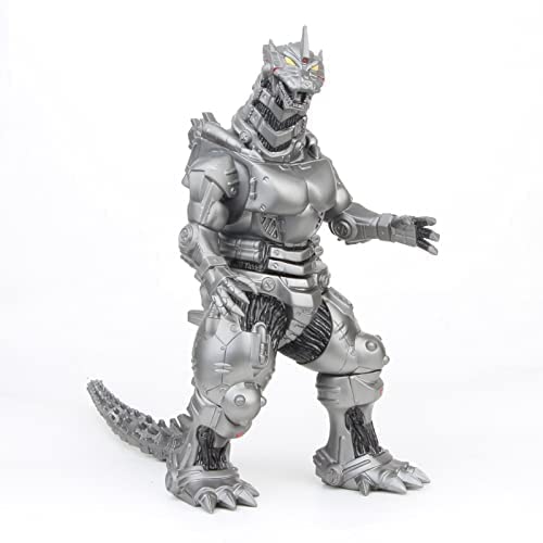 Dinosaur Action Figure Toy Height - 16.5 X 18CM | Silver Dino