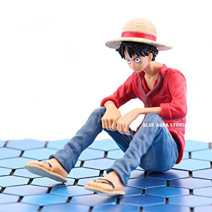 Anime Luffy Action Figure Height-12CM | Red Shirt Luffy