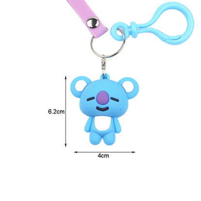 BT21 Koya Keychain with Hook & Strap | Koya With Hook