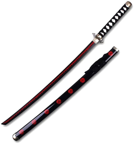 One Piece Rorono Zoro Meitou Shusui Wooden Katana for Cosplay 104 Cms Accessory Toy | Zoro Red Dot