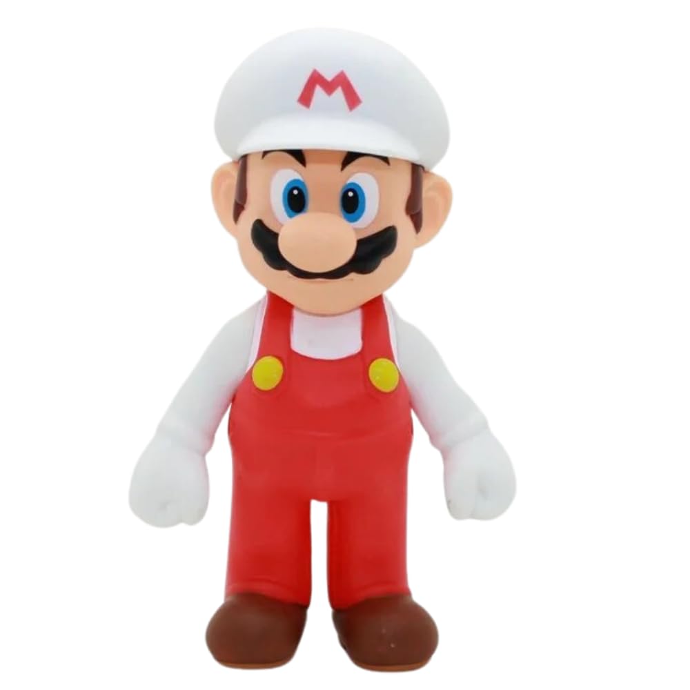 Mario Action Figure Height -11.5cm Mario Toys | Mario Red White