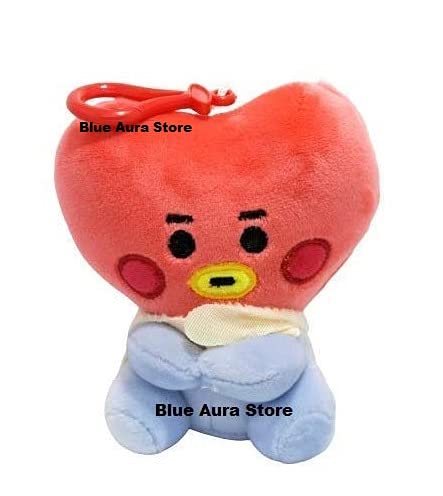 Tata BT21 Plush Toy Height -12 cm with Key Hook Tata plushie | Tata Small