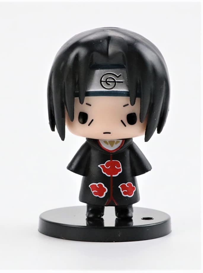 Anime Ninja Action Figure Chibi Anime Figurine Height - 7CM | Naruu Chibi Graa