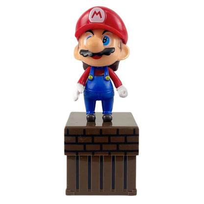 Mario Action Figure Height-13.5cm Mario Toys | Red Mario Brown Box