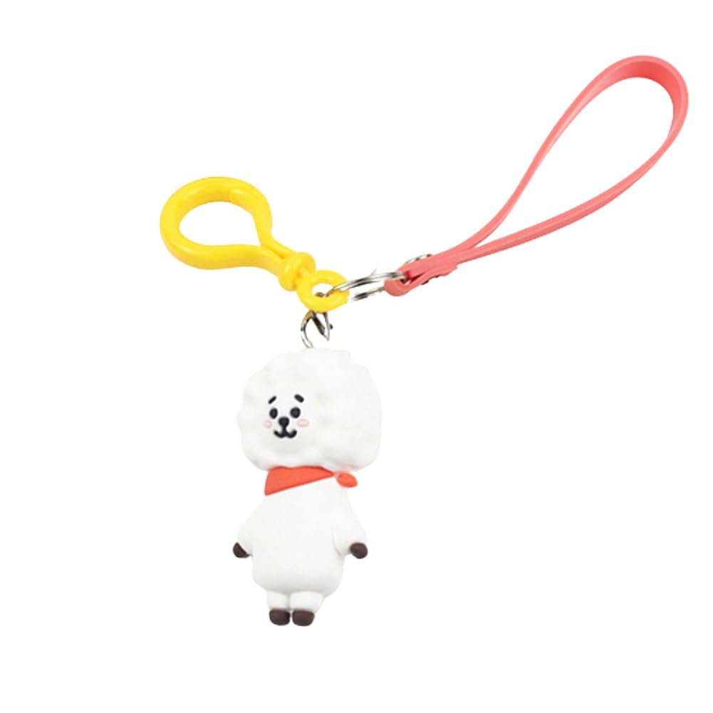 RJ Keychain BT21 with Hook & Strap | RJ With Hook)