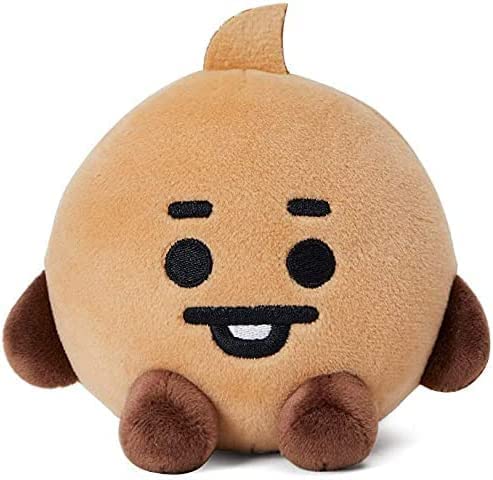 Bts Plushies Toy Shooky 18CM Big Size BT21 Sitting Soft Toy (Shooky 18cm Plush)