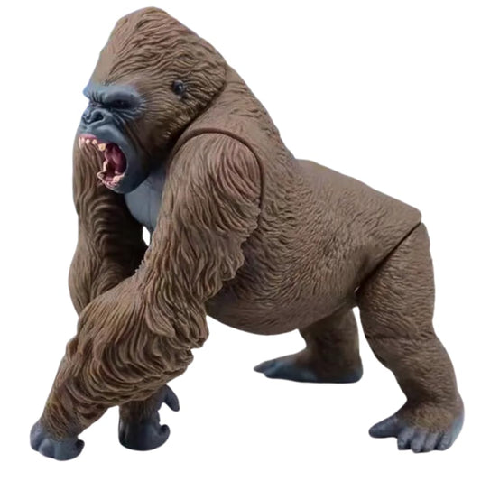 Gorilla Kong Action Figure Toy Height- 18cm | Gorilla Brown