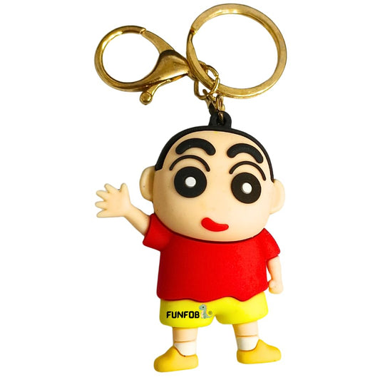 Shinchan Keychain With Hook Collectible | Shinchan Key Waving