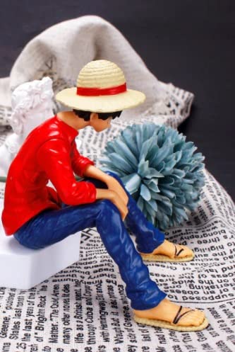 Anime Luffy Action Figure Height-12CM | Red Shirt Luffy