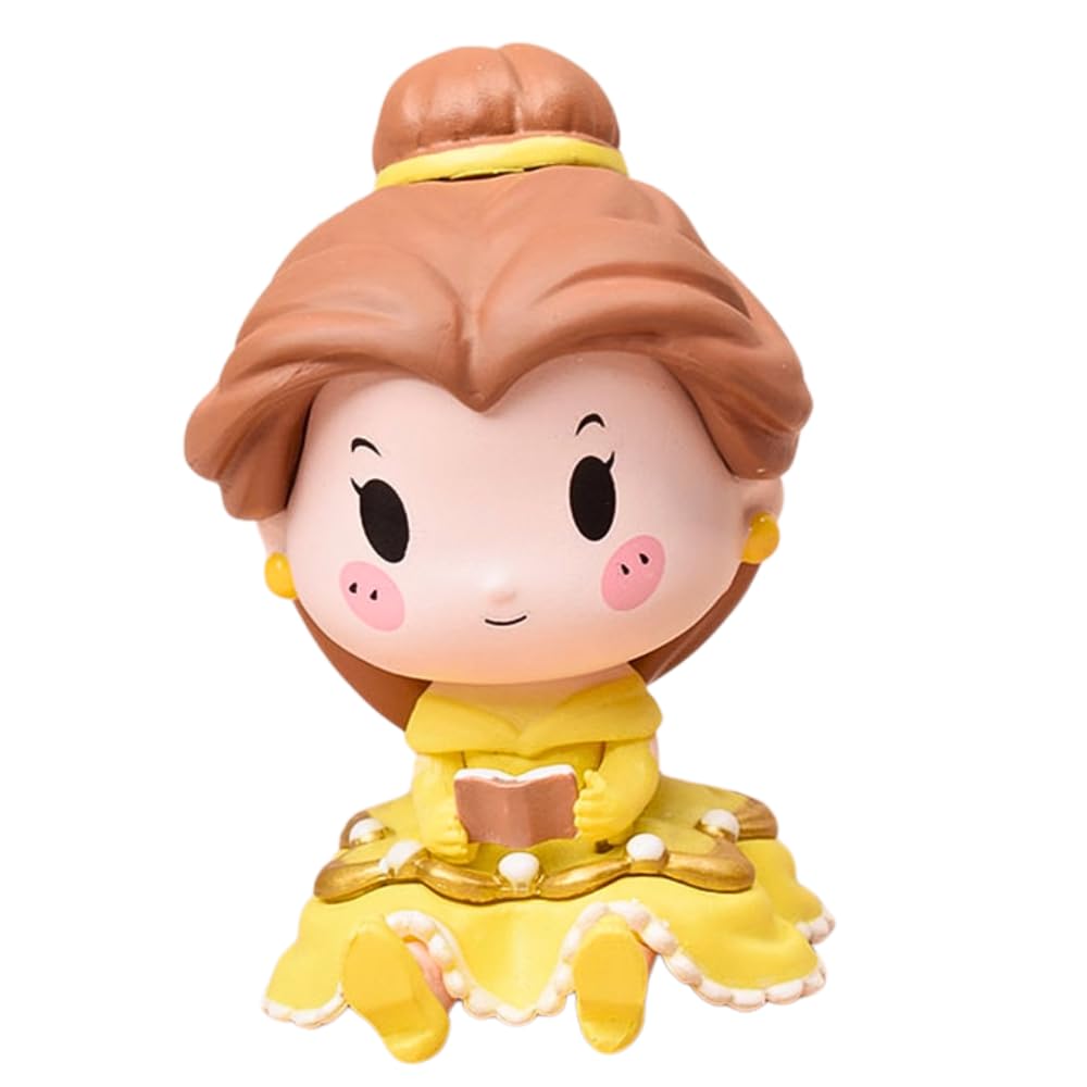 Princess Figure Dolls Figurines Height-6CM Mini Size | Yellow Doll