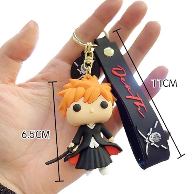 Anime Keychain With Hook & Strap | Ichi-go