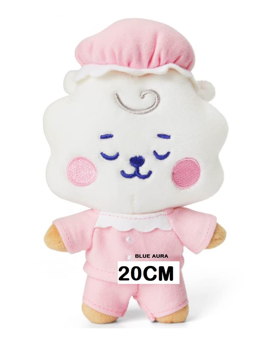 BTS Plush Toy RJ 20CM Goodnight Version BT21 Standing Soft Toy Plushie –  The Blue Aura Store