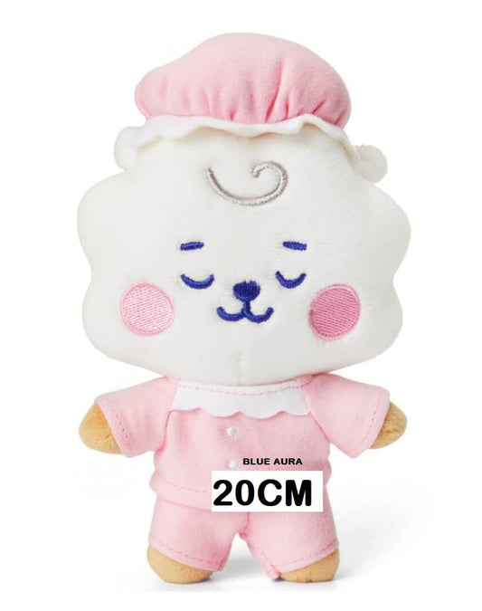 BTS Plush Toy RJ 20CM Goodnight Version BT21 Standing Soft Toy Plushie | RJ Night