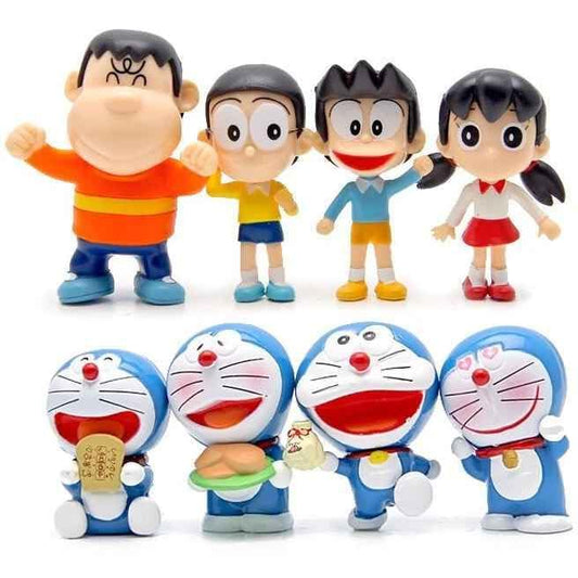 Cartoon Action Figure Set of 8 For Kids Fans | Dora Set