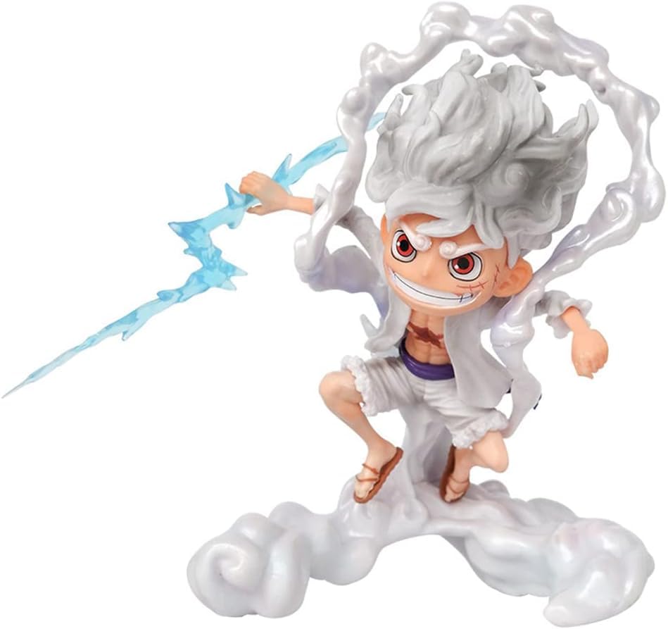 Anime Action Figure Height -16CM |  G5 Luffy White with Box