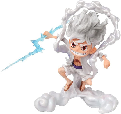 Anime Action Figure Height -16CM |  G5 Luffy White with Box