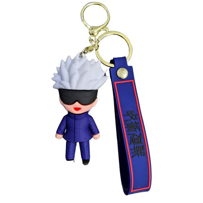 Anime Keychain with Hook & Strap | Juju Standing