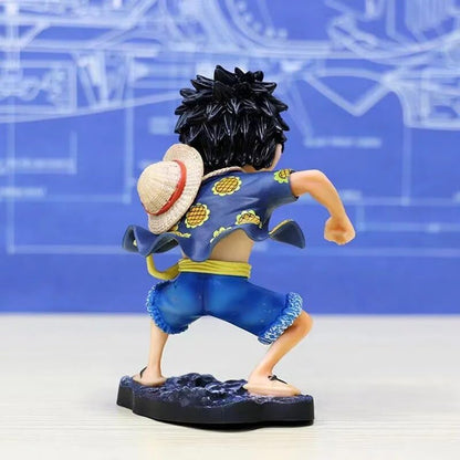 Anime Action Figure Height- 12CM With Changable Hand | 2 Hand Luffy Mini