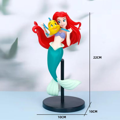 Princess Action Figure Toy Doll Height - 22cm | A-riel With Stand