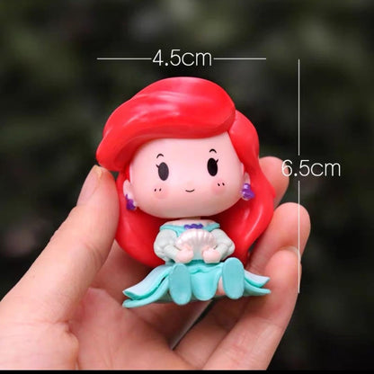 Princess Figure Dolls Height-6CM Mini Size | Arl Doll with Pearl