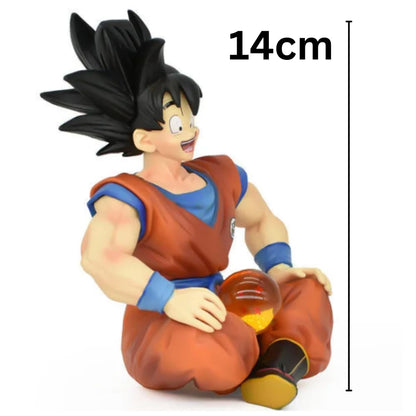 Anime Action Figure Height- 14 CM |  Goku Ball Sitting