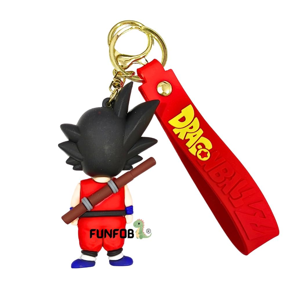 Anime Keychain For Fans Collectible Gifting With Hook & Strap | Little G-ku Red