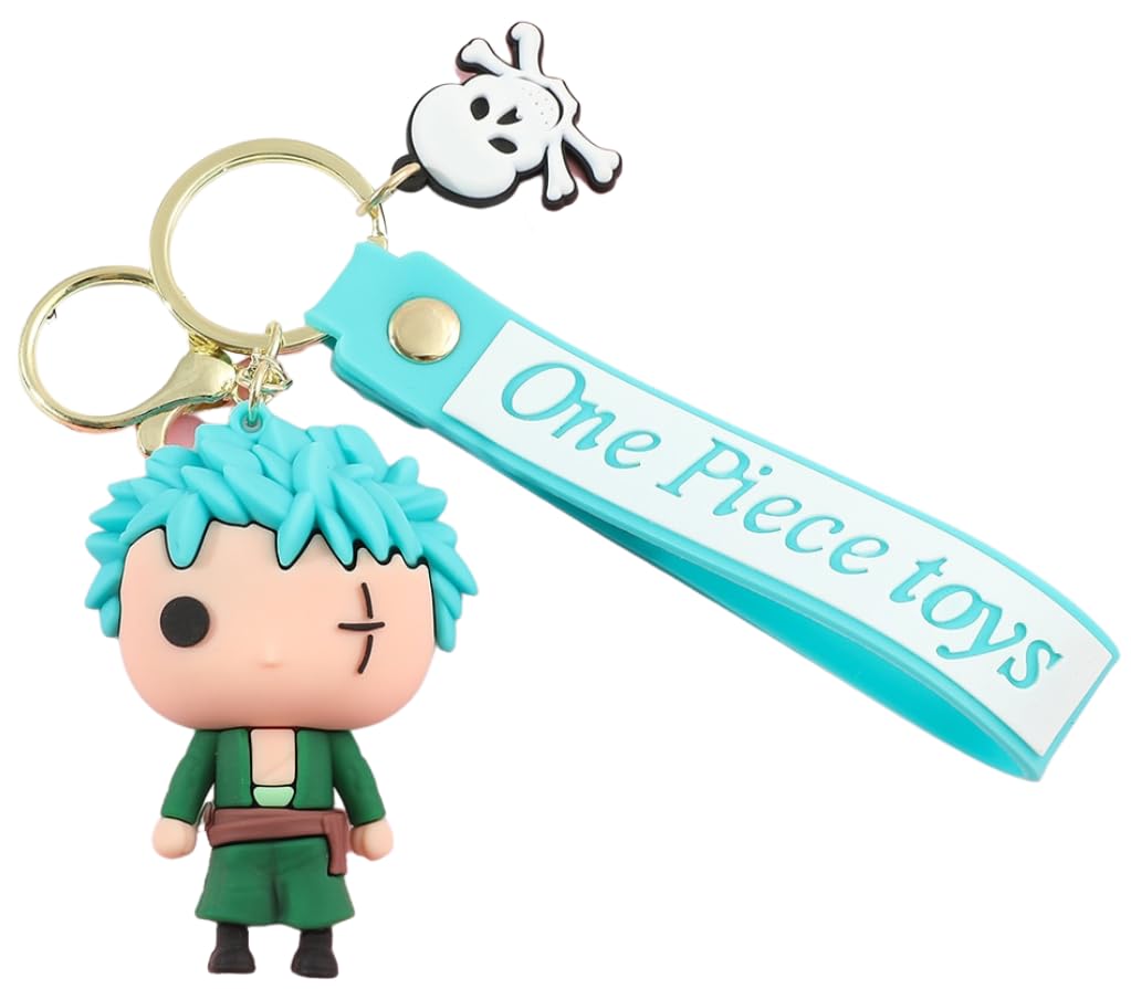 Anime Keychain With Hook & Strap For Anime | Zo-ro keychain Big