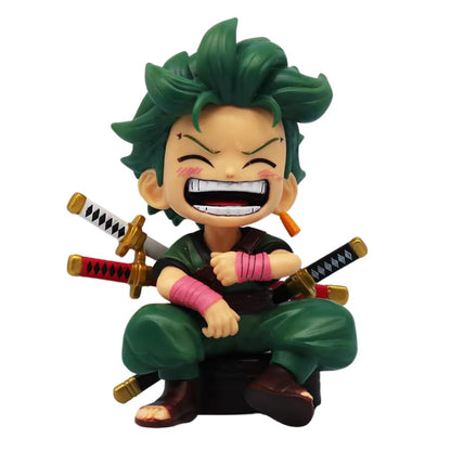 Anime Action Figure Height - 12.5CM Collectible | Zo-ro Mini Laugh