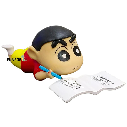 Shinchan Action Figure Toy Size - 7CM | Shin Studying Small