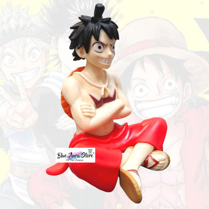 Anime Luffy Action Figure 15CM | Luffy Sitting Red Cloth