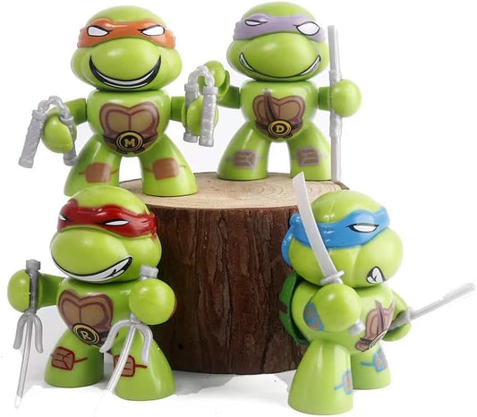 Ninja Turtle Action Figures Set of 4 Height - 7CM