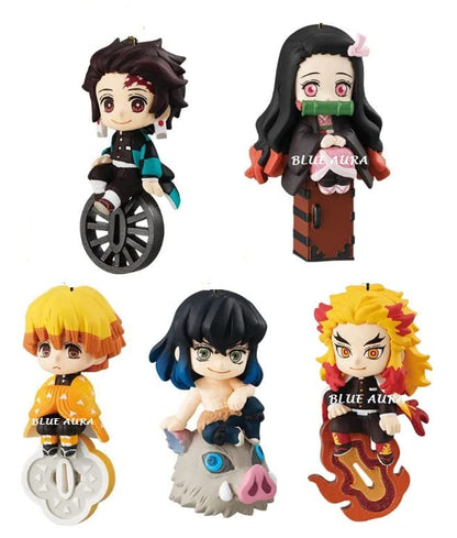 Anime Action Figure Set of 5 Size-7CM | Demon Wheel