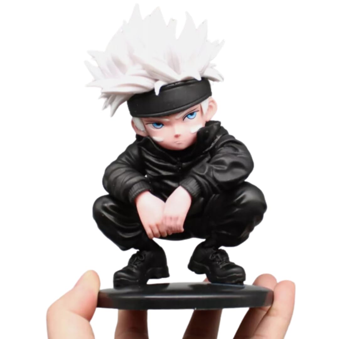 Anime Gojo Action Figure Height-15cm | Gojo Squat