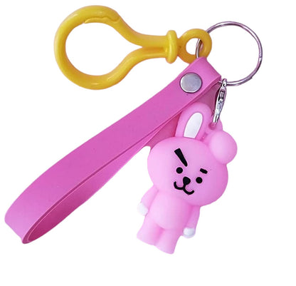 BT21 Cooky Keychain with Hook & Strap | Cooky With Hook