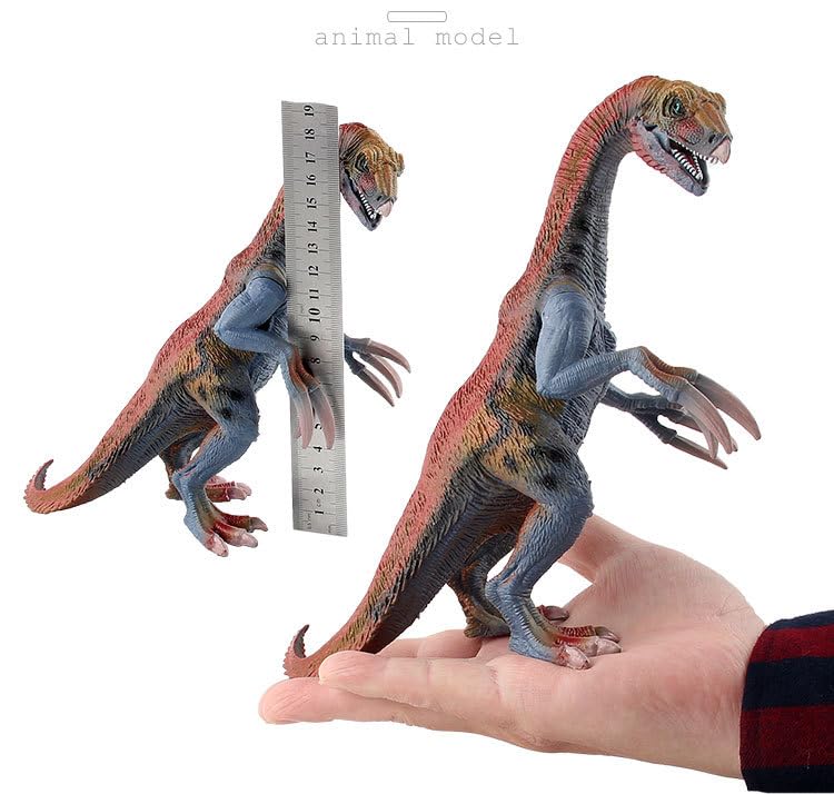 T Rex Figure Toy Dinosaur Figure Height-18x17CM PVC | Blue Red Dino Long