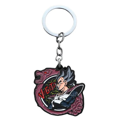 Anime Keychain Metal Collectible | Vege-ta Metal